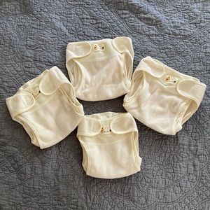 3 Wool diaper covers.